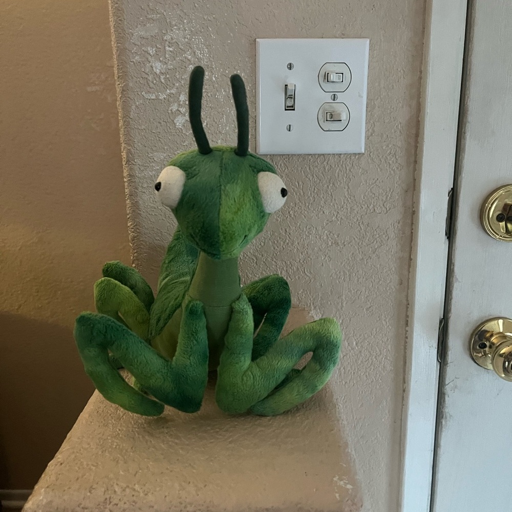 Jellycat Green Plush Mantis